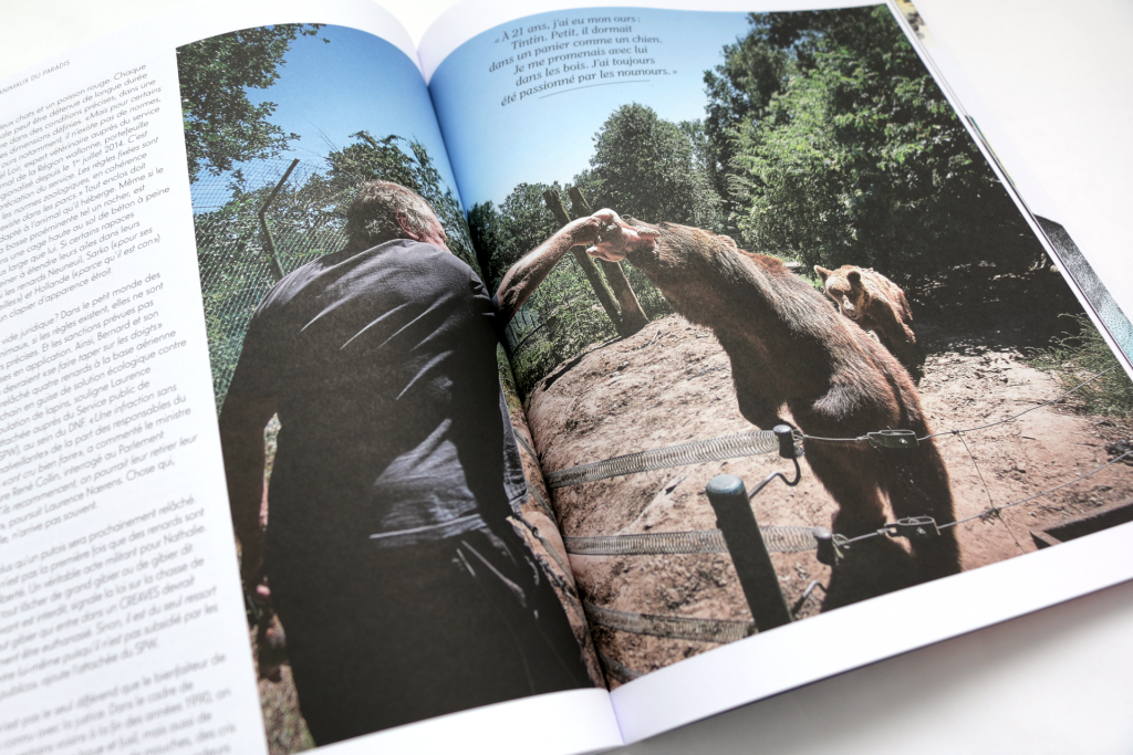 24h01 N°6 — Article : Les animaux du Paradis — Textes : Sophie Mignon. Photographies : Eric Herschaft