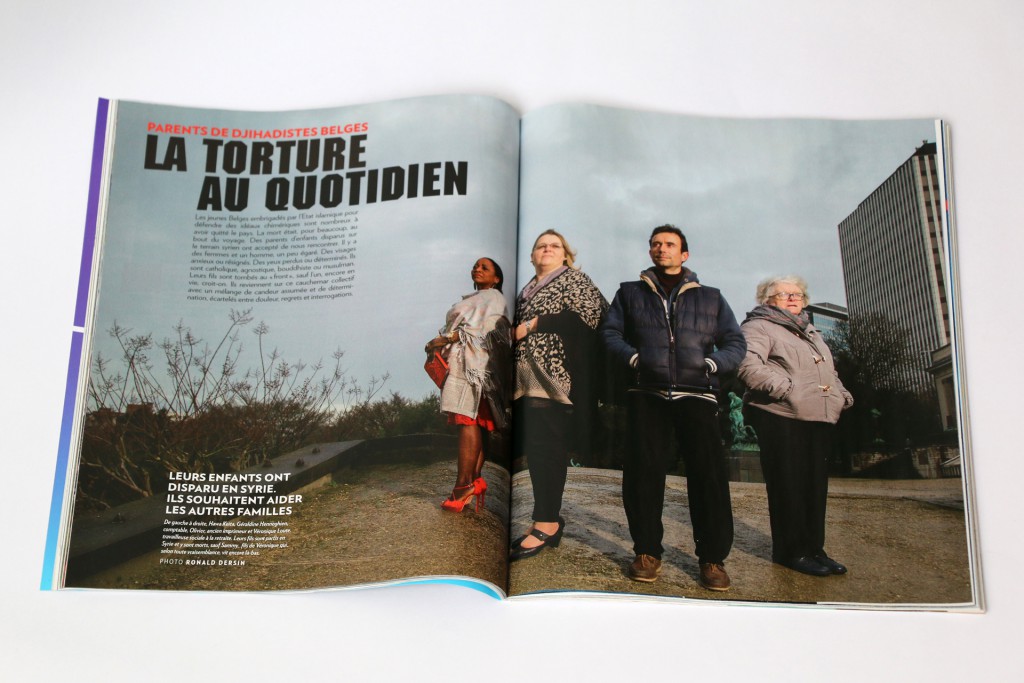 Paris Match Belgique, textes Emmanuelle Jowa, photo Ronald Dersin
