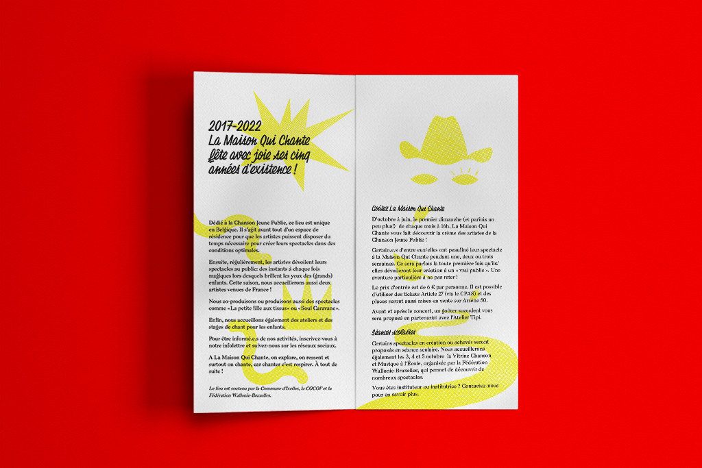 La maison qui chante — Brochure saison 2022-2023