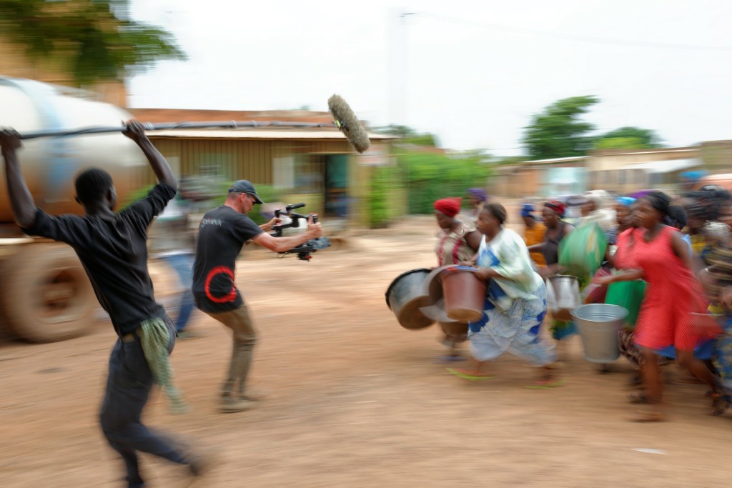 Tournage de Tama djan - © Thomas Couplet